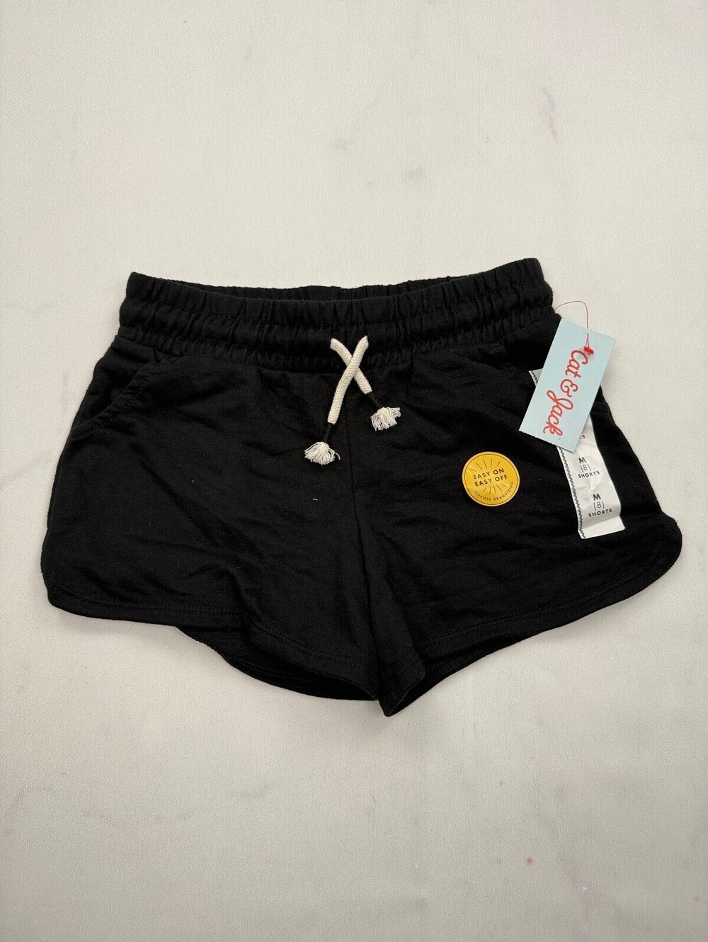 Cat & Jack Athletic Shorts Black 2010s Weekend Ready - Girls M